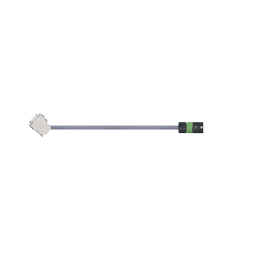 Igus MAT9381006 24 AWG 4P Female 12-Pin D-Sub Angled 15-Pin Plug Connector PVC Beckhoff ZK4530-8110 Resolver Cable