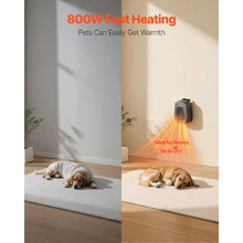 Dog House Heater 800W ouse with Overheat Protection, Adjustable Temperature for Home & Pet Shop