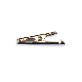 Gold Plated Miniature Alligator Steel Clip BU-30G (Pack Of 223)