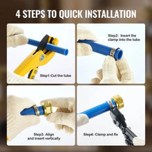 1/2" Brass Clamp-style Internal Thread for Air 1/2 NPT Pipe Fittings (20PCS)