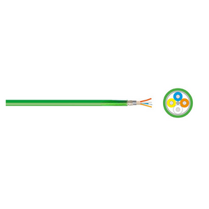 22 AWG 4C Helukat 800655 PROFInet C CAT 5e SF/UTP PUR CHAIN Industrial Ethernet cable