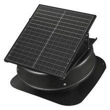 50W 3000 CFM High Airflow Solar Roof Attic Exhaust Fan with Smart Thermostat Remote Control