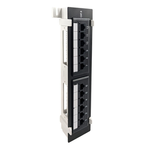 Cat6 12-Port Wall Mount UTP Patch Panel S45-2612 (Pack of 4)