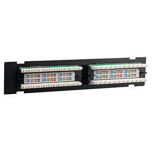 Cat6 12-Port Wall Mount UTP Patch Panel S45-2612 (Pack of 4)