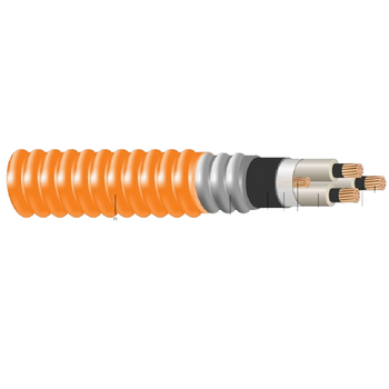 TECK 90 COPPER UNSHIELDED EPR POWER CABLE ORANGE PVC JACKET 5kV