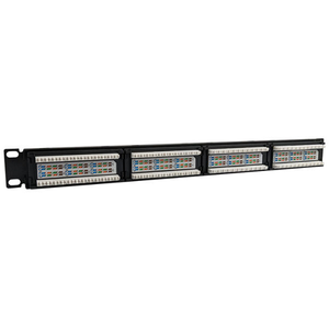 Cat5e 24 Port UTP Loaded Patch Panel S45-2524 (Pack of 3)