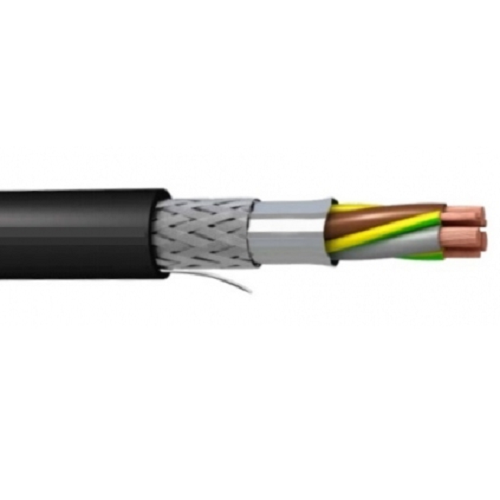 3 x 300 + 3G 50 mm² BC Shielded Al Foil TC Braid LSZH Polyolefin ROZ1-K (AS) EMC 0.6/1KV Installation Cable
