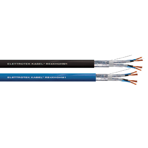 18 AWG 4P Strand BC Shield Individual Al Tape XLPE LSOH RE4XHOHM1 300/500V Instrumentation Cable