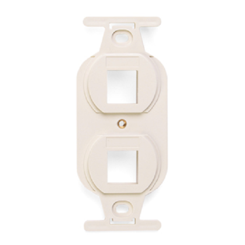 2-Port QUICKPORT Duplex Type 106 Insert Almond 41087-2TP