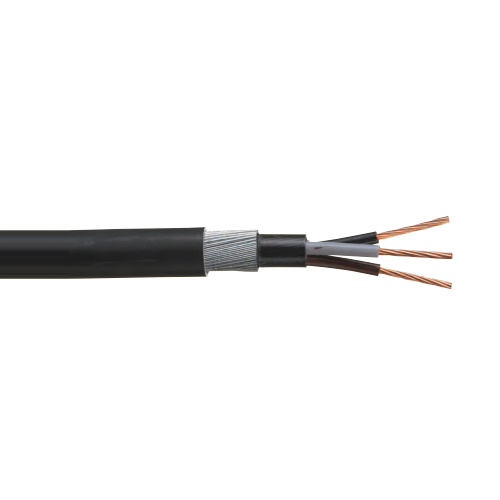 Power Stranded Bare Copper XLPE LSF 600/1000V Armoured Cable