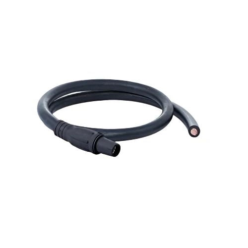 2 AWG Genflex Type W Power Cable CAM Female Connector to Opposite Bare