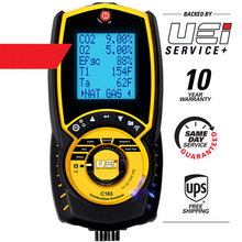 Residential and Commercial Combustion Analyzer with Differential Pressure C163