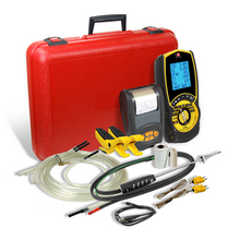 Combustion Analyzer Residential/Commercial Kit for Oil-Fired Appliances With Printer C165+OILKIT