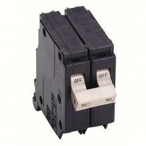 Circuit Breaker: 60 A, 120/240V AC, Single Phase, 10kA at 120/240V AC EATON - CH260