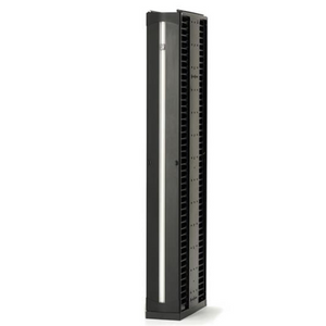 Evolution g2 Double-Sided Black Vertical Cable Manager 96"H x 8"W x 24.5"D CPI 35522-715