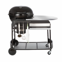 21 inch Kettle Charcoal Grill BBQ Portable with Cart & Thermometer