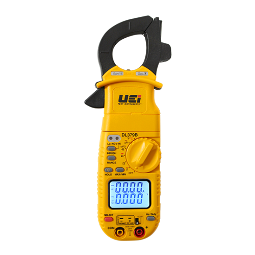 Dual Display HVAC Clamp Meter with Dual Level NCV and CAT IV 300V Rating DL379B