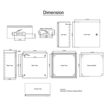 Dimension range