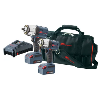 20V Ingersoll Rand Cordless Impact Wrench Combo Kit IQV20-K201