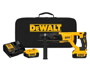 Dewalt 20V MAX XR Brushless 1" D-Handle Rotary Hammer Kit DCH133M2