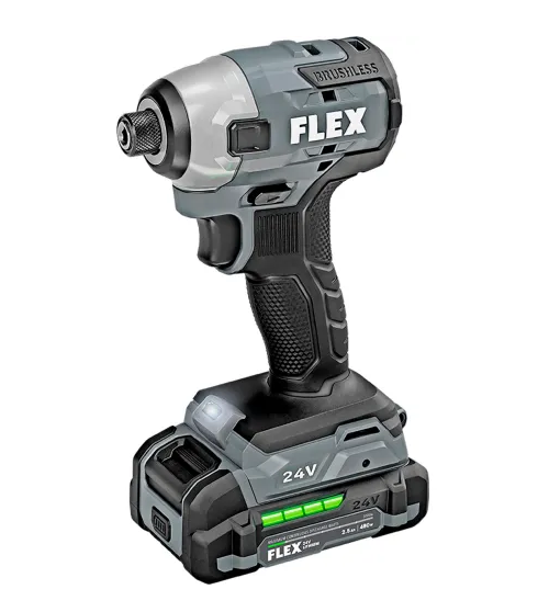 24V Flex Impact Driver Kit Brushless FX1351-2A