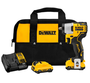 12V MAX DeWALT XTREME 3/8" Li-Ion Cordless Impact Wrench Kit DCF902F2