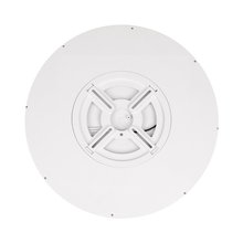 12” Indoor Round LED Ceiling Light White Aluminum & Frosted Plastic Lens - EIN-CL58WH-1000e