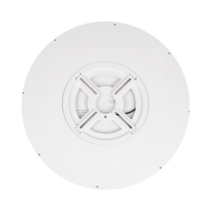 12” Indoor Round LED Ceiling Light White Aluminum & Frosted Plastic Lens - EIN-CL58WH-1000e