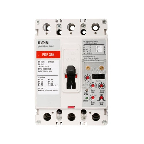 3 Pole Series C F-frame Molded Case Circuit Breaker FDE322532L