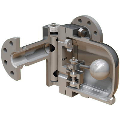 300 Flanged Float High Pressure Thermodynamic Steam Trap FT601-300-17-F300