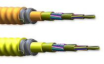 Corning Multi Fiber Riser, Plenum MIC Tight Buffered Interlocking Armored Cable
