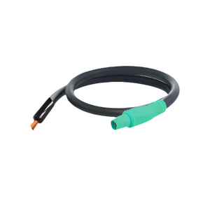 3 ft 4/0 Genflex Type W Pigtail Male/Female 16 Series Cam Connector to Bare End