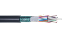 Fiber Optic Strand Indoor Interlock Armor Single/Multimode Plenum Cable