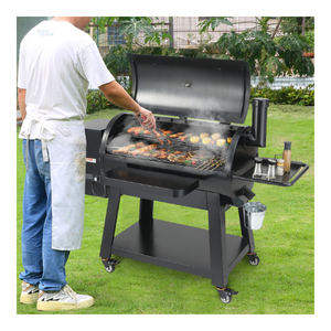 62" Charcoal Grill BBQ Heavy Duty Portable with Cart Outdoor Cooking