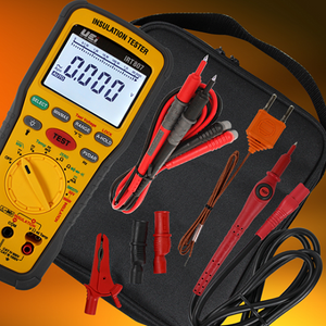 Digital Advanced Insulation Resistance Tester 1000V AC/DC IRT807