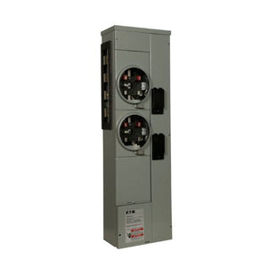 125A 120/208VAC 2-Gang Meter Pack 3MM212RRL