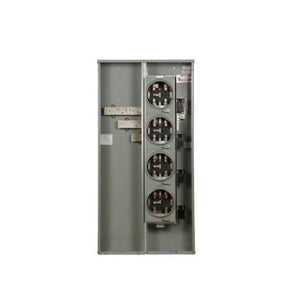 4-Gang 125A 120/240V Single-Phase Meter Socket With 400A Horn bypass 1MP4124RRLB