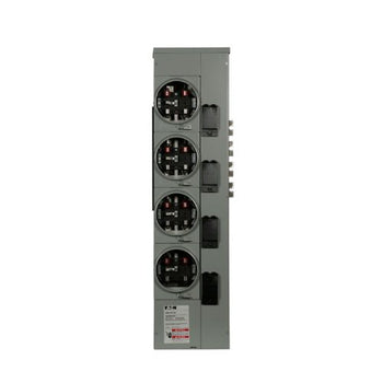 125A 120/208VAC 4-Gang Meter Pack with Horn Bypass 3MM412R12RLB