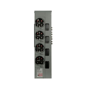 125A 120/208VAC 4-Gang Meter Pack with Horn Bypass 3MM412R12RLB