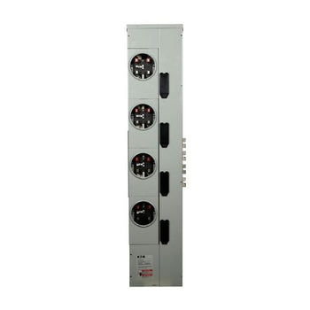 200A 120/208VAC 4-Gang Meter Pack with Horn Bypass 3MM420R12RLB