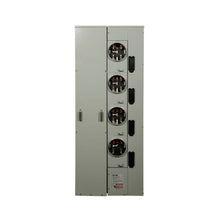 200A 120/240VAC 4-Gang Meter Pack with Horn Bypass 1MP4206RRLB