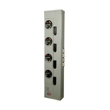 200A 120/208VAC 4-Gang Meter Pack with Horn Bypass 3MM420R12RLB