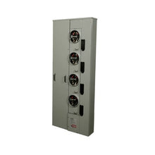 200A 120/240VAC 4-Gang Meter Pack with Horn Bypass 1MP4206RRLB