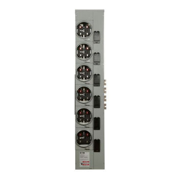 125A 120/208VAC 6-Gang Meter Pack 3MM612R12RL