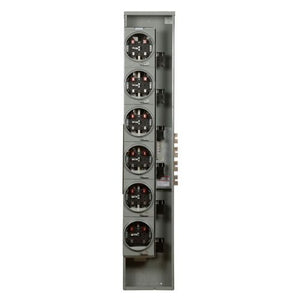 125A 120/208VAC 6-Gang Meter Pack 3MM612R12RL