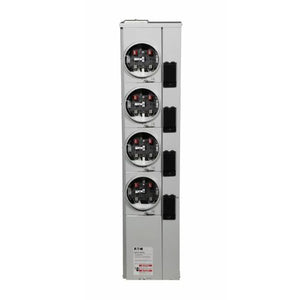 125A 120/240VAC 4-Gang Meter Pack 1MP4124RRL