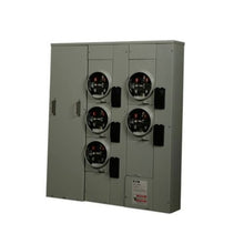 NEMA 3R 125A 120/240VAC 5-Gang Meter Pack 1MP5126RRL