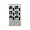 NEMA 3R 125A 120/240VAC 6-Gang Meter Pack 1MP6126RRL