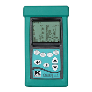 5 Gas Industrial Combustion Analyzer (O2/CO) With Wireless Handset K9206