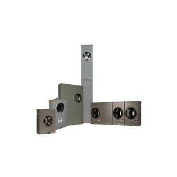 2 Gang 150A 600V Single Phase Four Jaw Meter 1009747CH